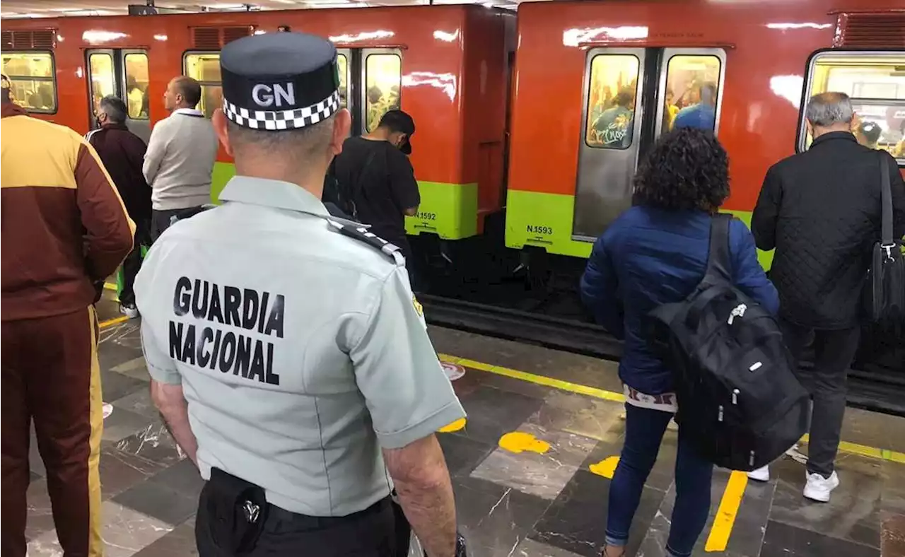 EN VIVO: Marcha contra presencia de la Guardia Nacional en el Metro CDMX