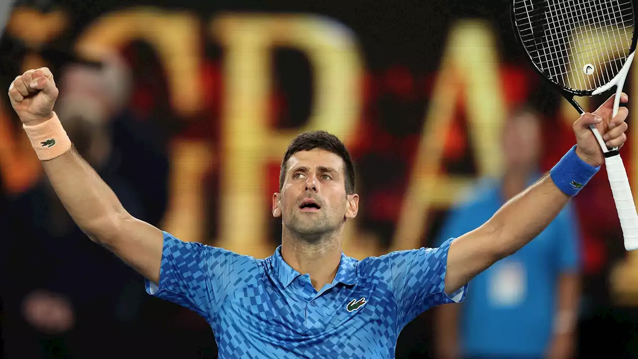 Australian Open 2023 - Novak Djokovic nach Sieg gegen Grigor Dimitrov im Achtelfinale