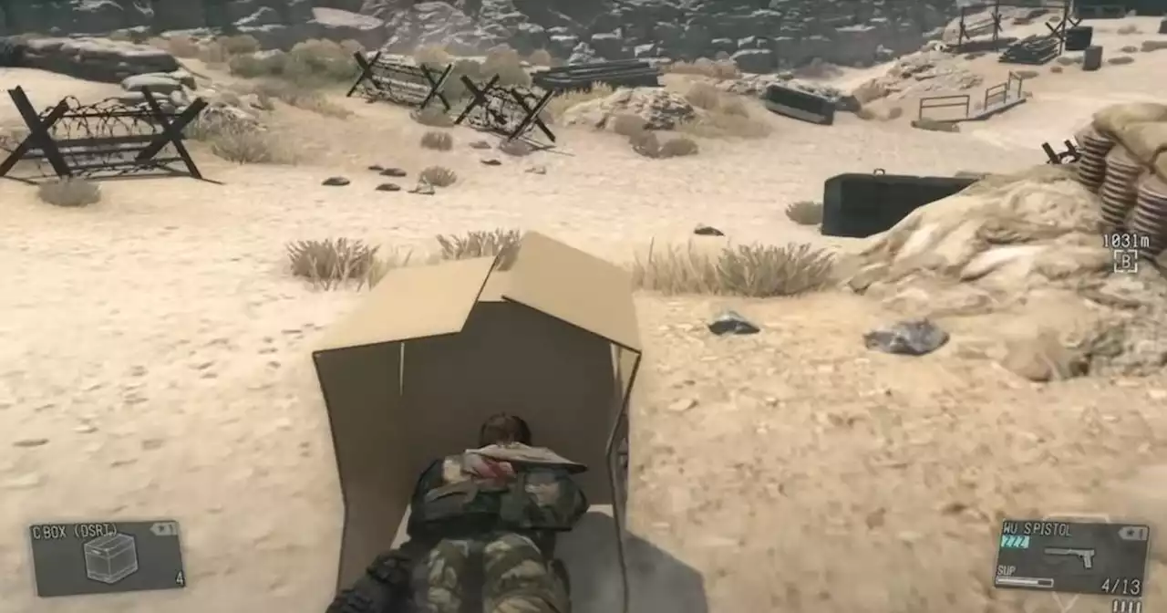 Inteligencia artificial no puede contra el meme de la caja de cartón de Metal Gear Solid: marines burlaron a robot militar