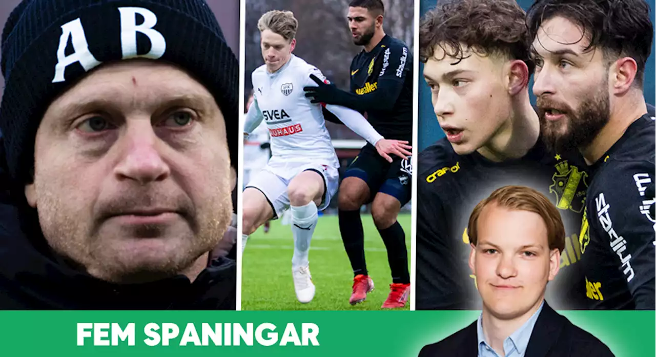 FEM SPANINGAR: Så var AIK:s premiärmatch