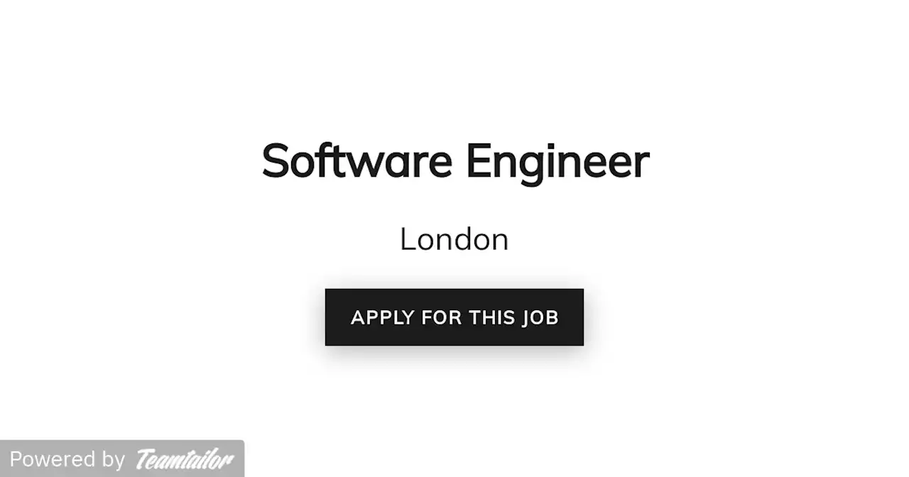 Software Engineer - Full Fact