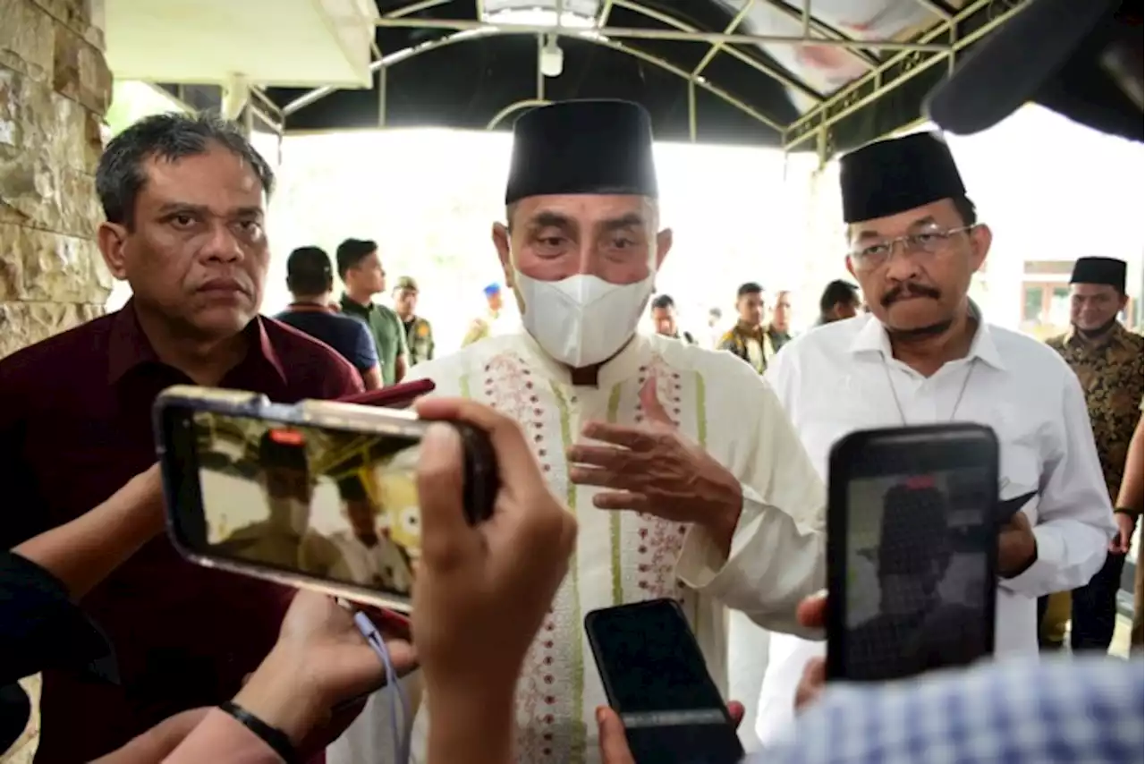 Halangi Pembangunan Jalan Alternatif Medan-Berastagi, Gubsu Minta PLN Pindahkan Tiang Listrik