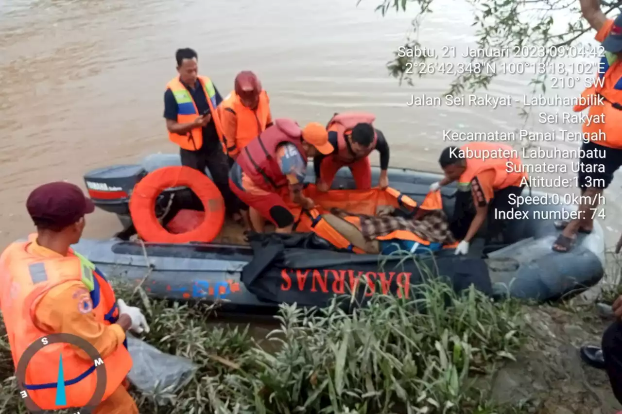 Tim SAR Temukan Jasad Pemuda yang Hanyut di Sungai Tanjung Sarang Labuhanbatu