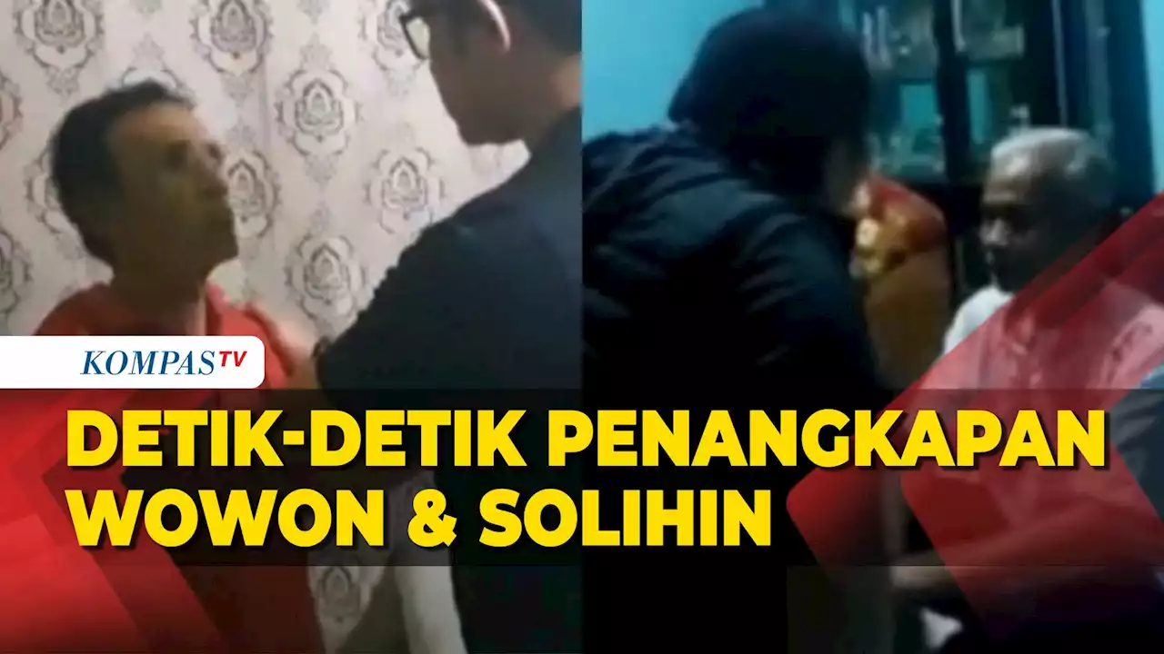 Detik-detik Penangkapan Wowon dan Solihin, Pelaku 'Serial Killer' Bekasi-Cianjur