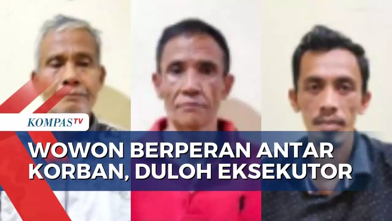 Kasus Pembunuhan Berantai, Inilah Masing-Masing Peran Wowon, Duloh dan Dede!