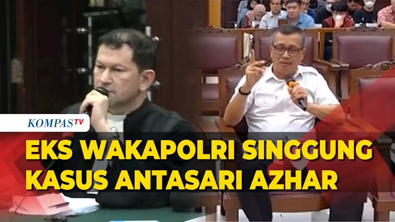 Momen Eks Wakapolri Oegroseno Singgung Kasus Antasari Azhar di Sidang Hendra Kurniawan