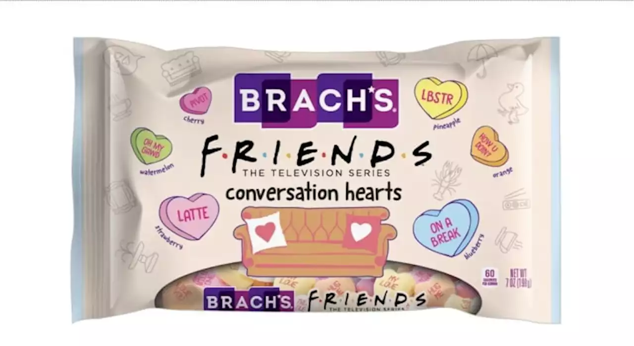 ‘How U doin’?: Tell your Valentine you’re their ‘LBSTR’ with ‘Friends’ themed conversation hearts candy