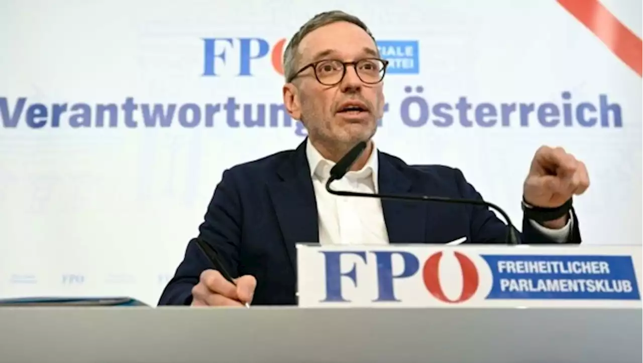 FPÖ überholt in Umfrage SPÖ und landet auf Platz 1