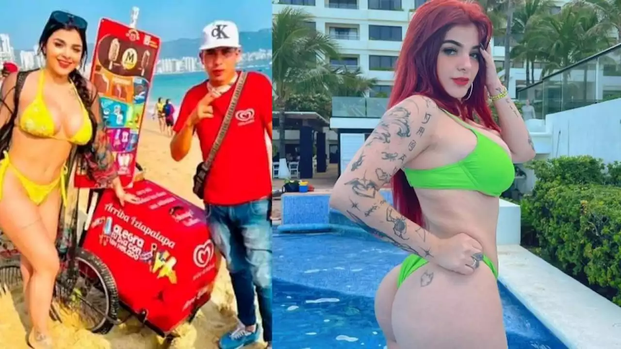 Karely Ruiz se toma foto con vendedor de paletas y se la cobra: 'Una buena pérdida' (VIDEO)