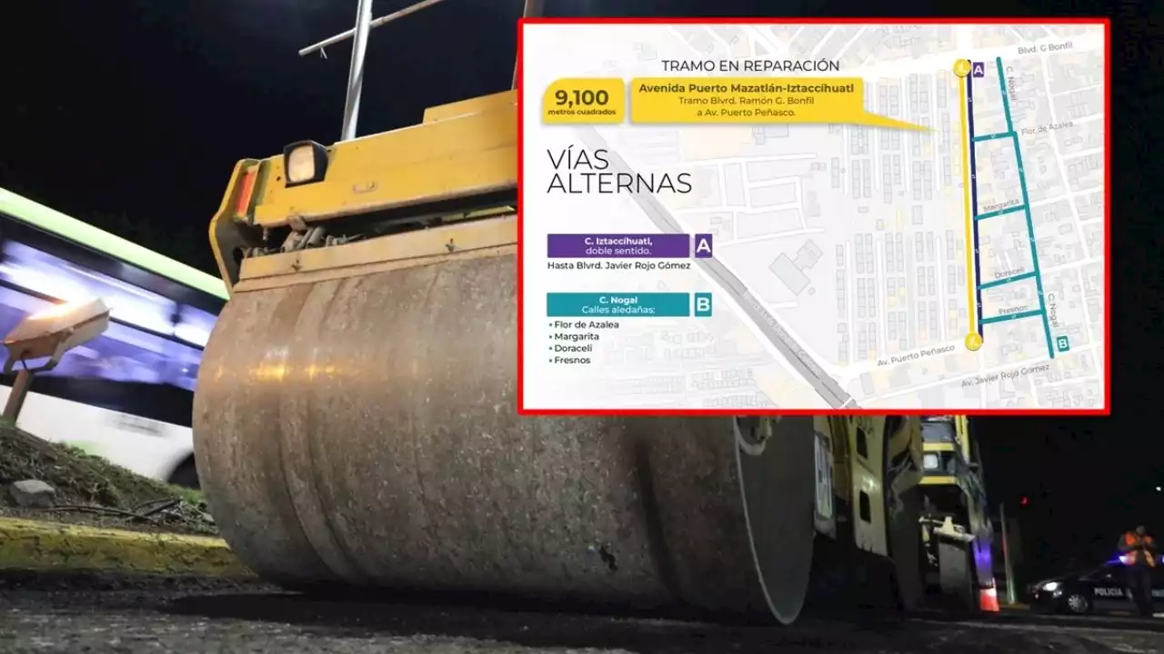 Desvíos en bulevar de Pachuca por obras, ¿qué vías alternas tomar?