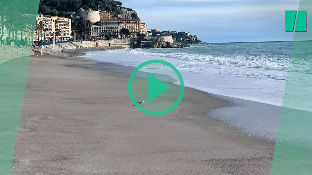 Les célèbres galets de la plage de Nice ont disparu (et c'est normal)