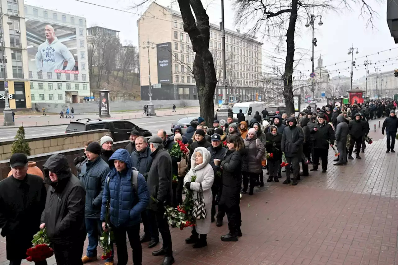 ‘Not broken by war’: Ukraine holds funeral for minister killed in crash