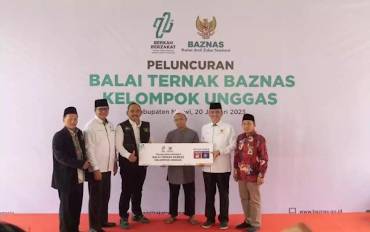 Peringati HUT ke-22, BAZNAS Luncurkan Program Balai Ternak di Ngawi