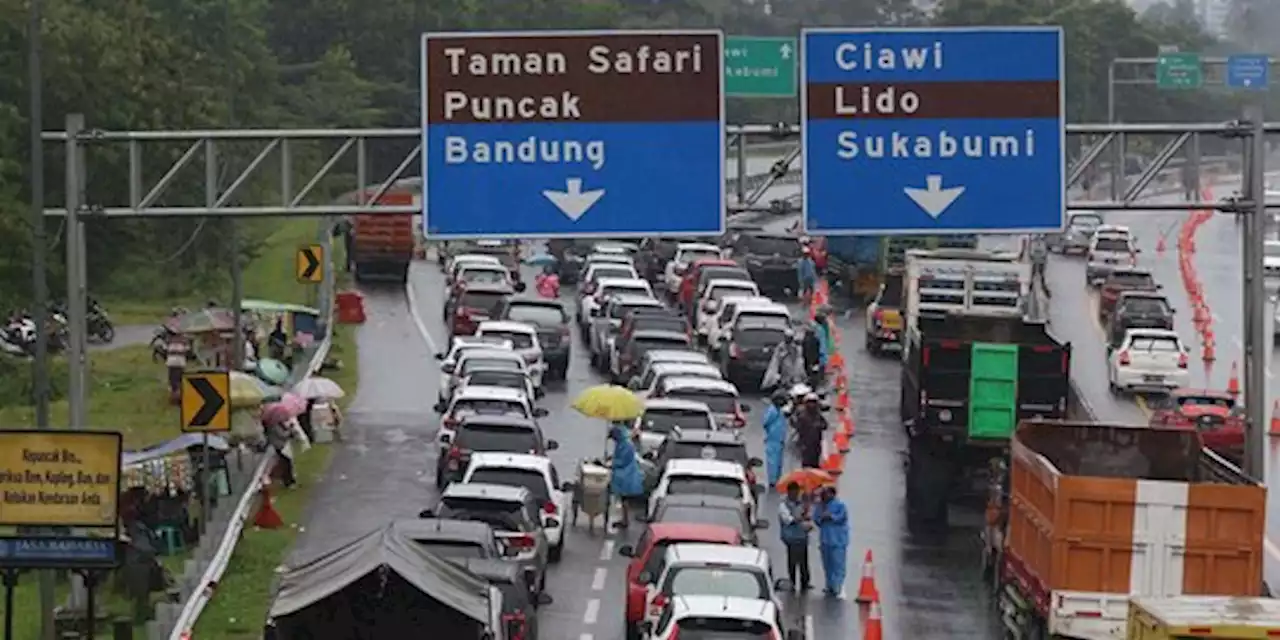 Arah Puncak Kian Padat Jelang Libur Imlek, Polisi Terapkan One Way dan Ganjil Genap | merdeka.com