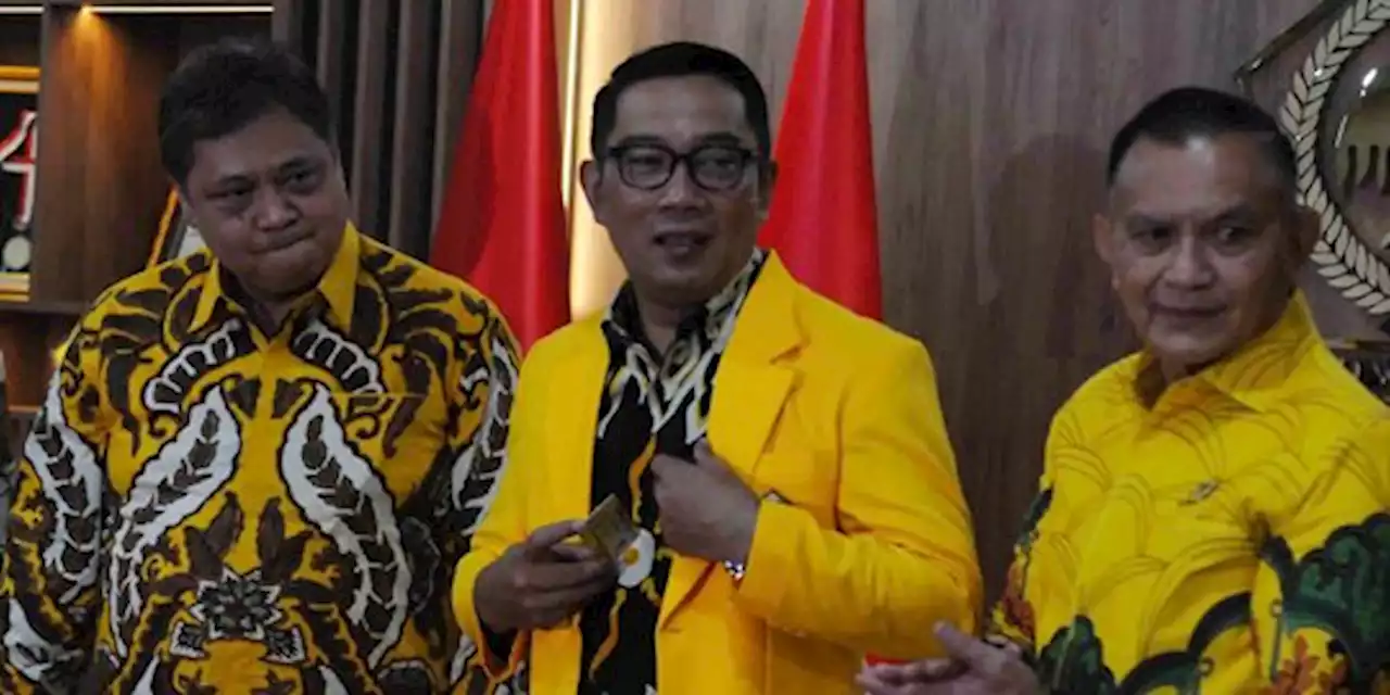 Figur Airlangga Dianggap Buat Ridwan Kamil dan Soekarwo Gabung Golkar | merdeka.com