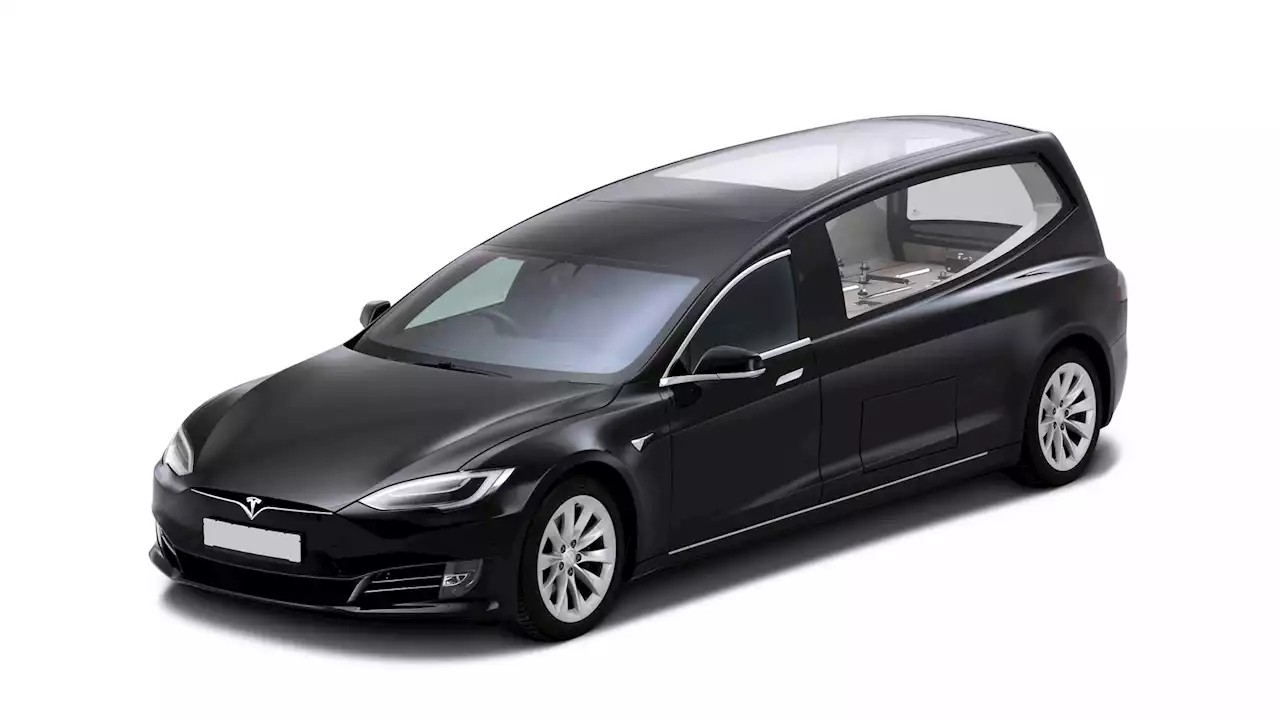 Choose Your Final Ride: Mustang Mach-E or Tesla Model S Hearse?