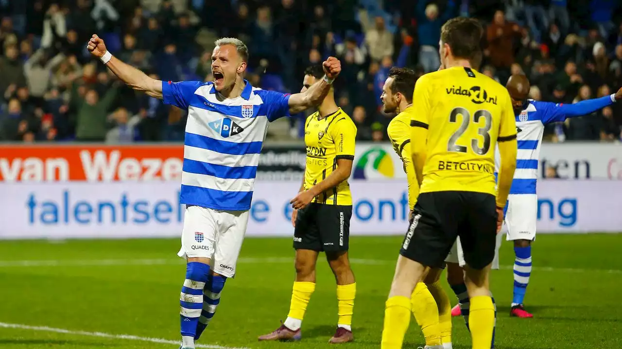 PEC steviger aan kop na prachtgoal, Hyballa ziet NAC winnen na droomstart