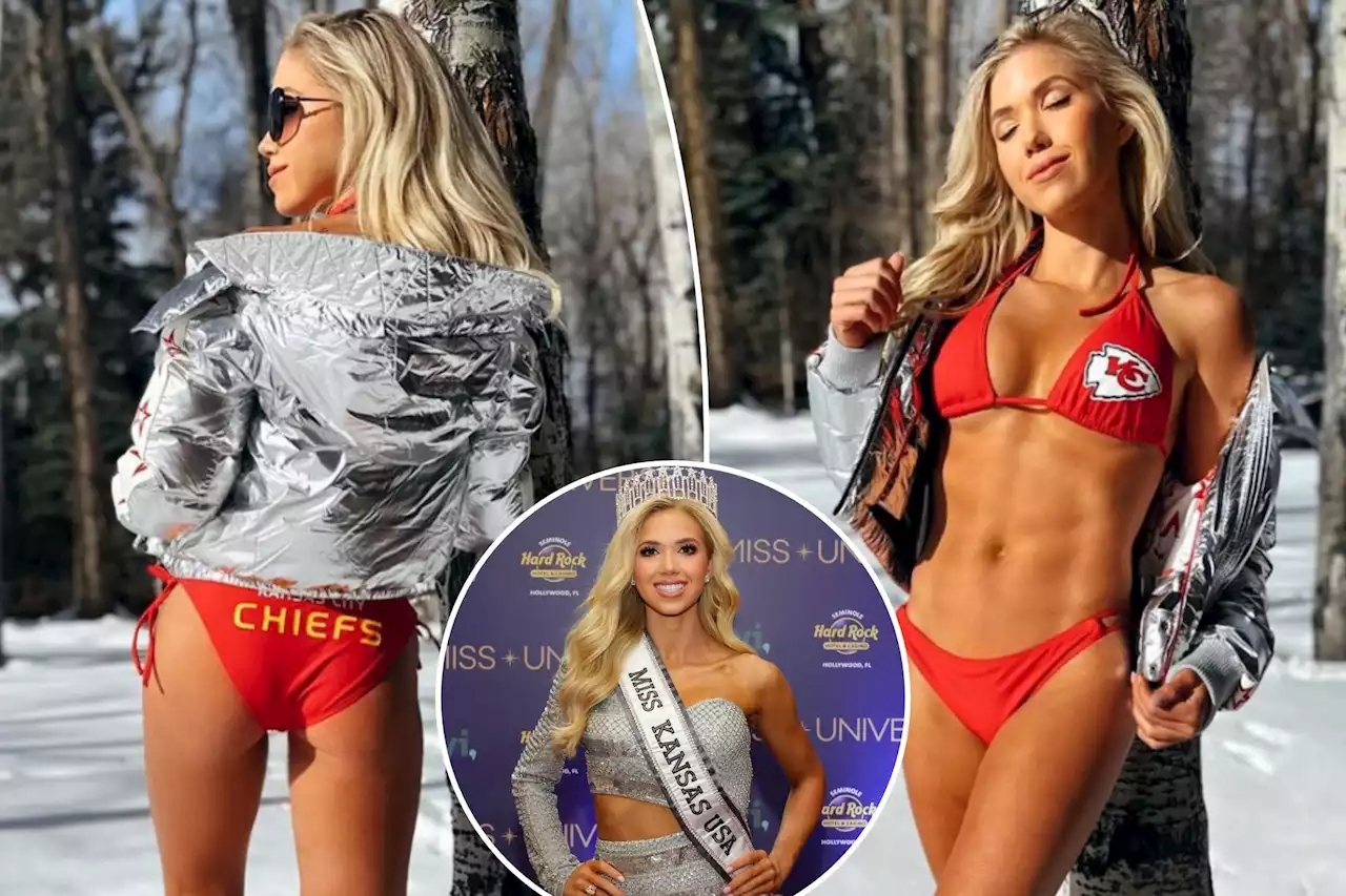 Chiefs owner’s daughter sports team-themed bikini ahead of playoff clash