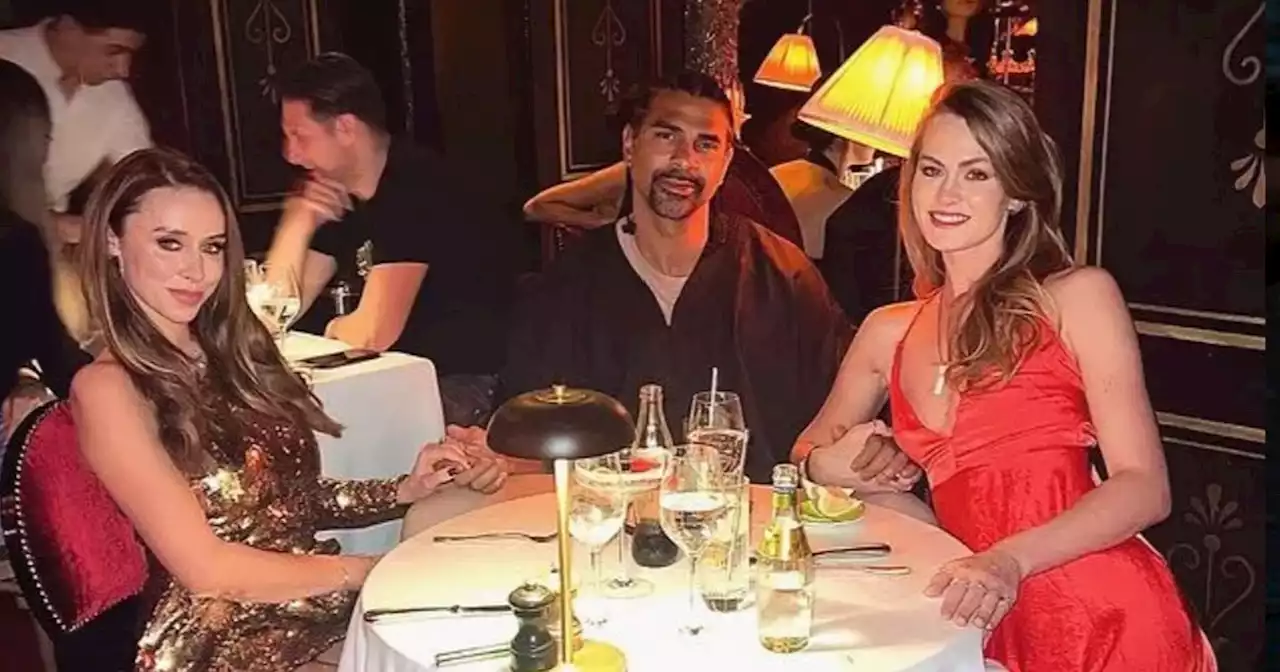 David Haye breaks silence on 'throuple' with Una Healy and model girlfriend