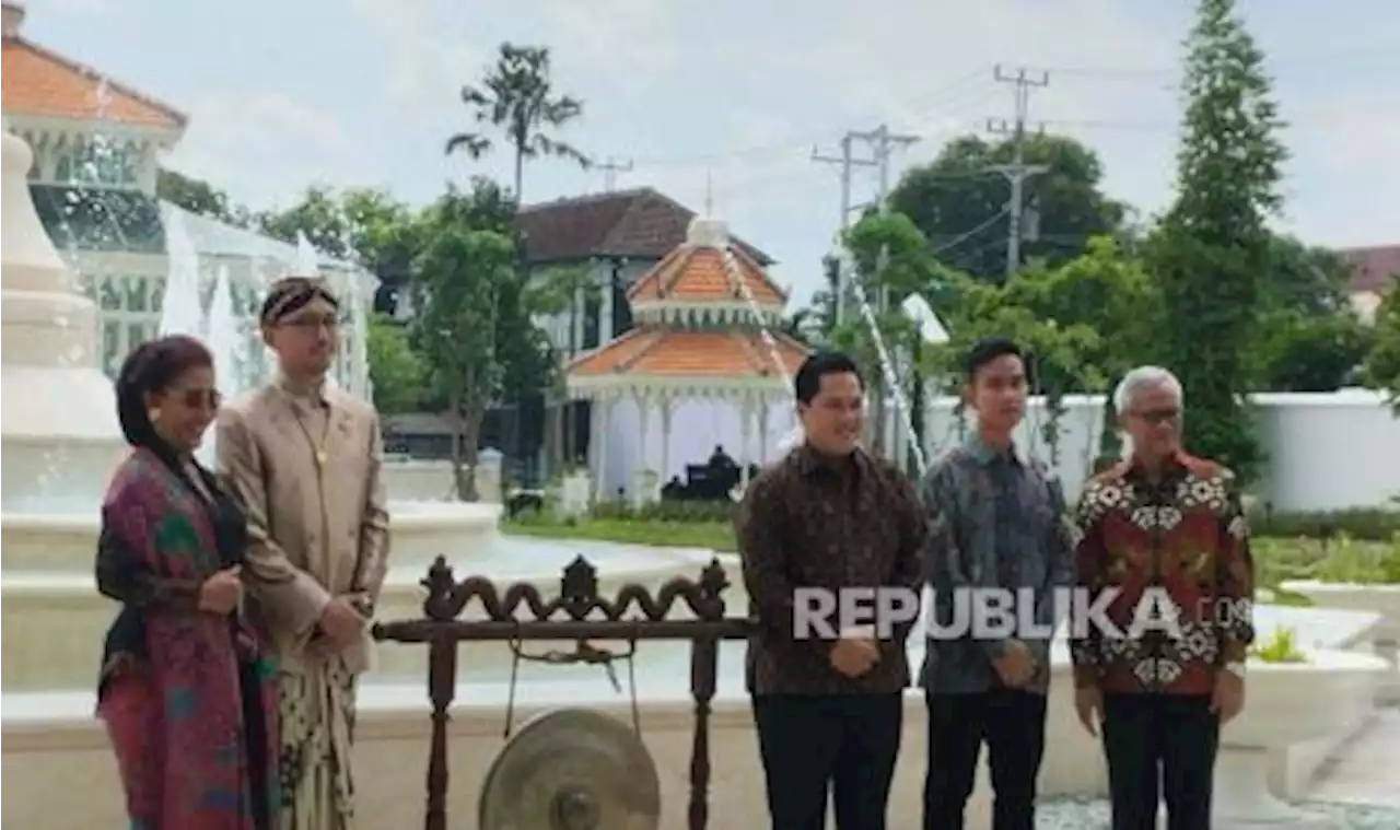 Revitalisasi Pura Mangkunegaran, Erick Yakin Solo Jadi Kota Wisata Berkelanjutan |Republika Online