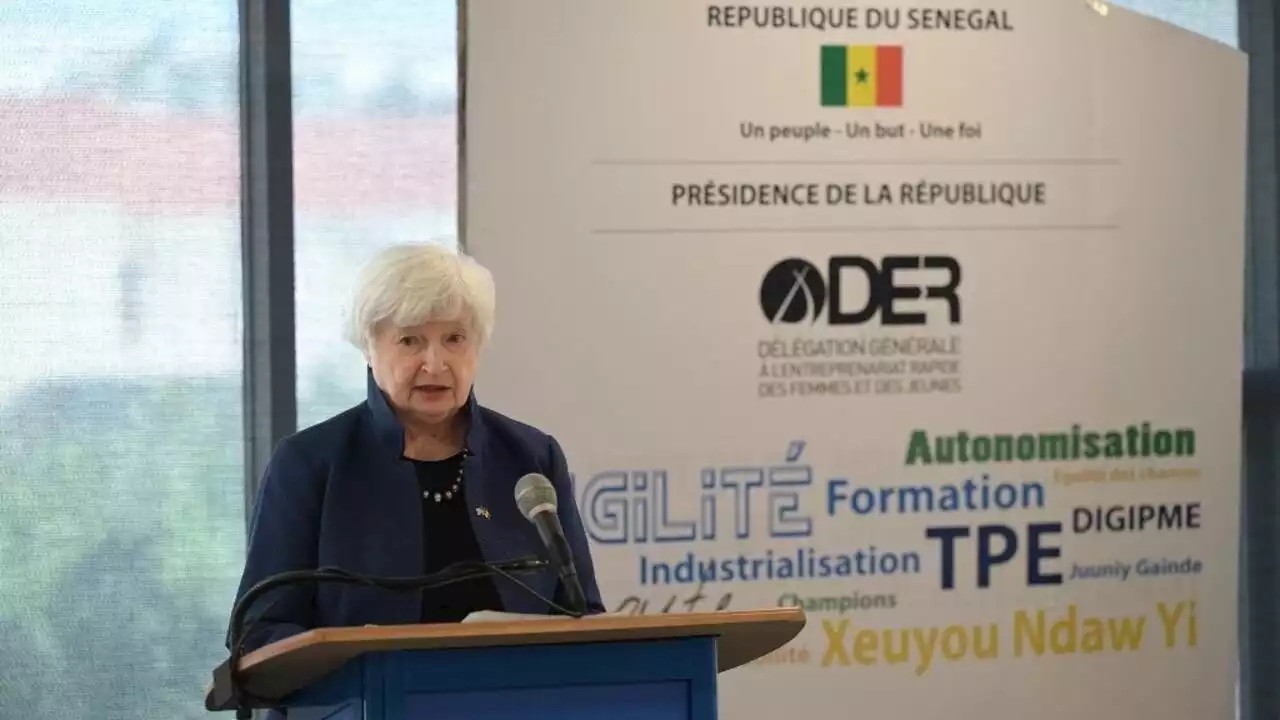 Au Sénégal, la secrétaire américaine au Trésor Janet Yellen vante une approche «différente»