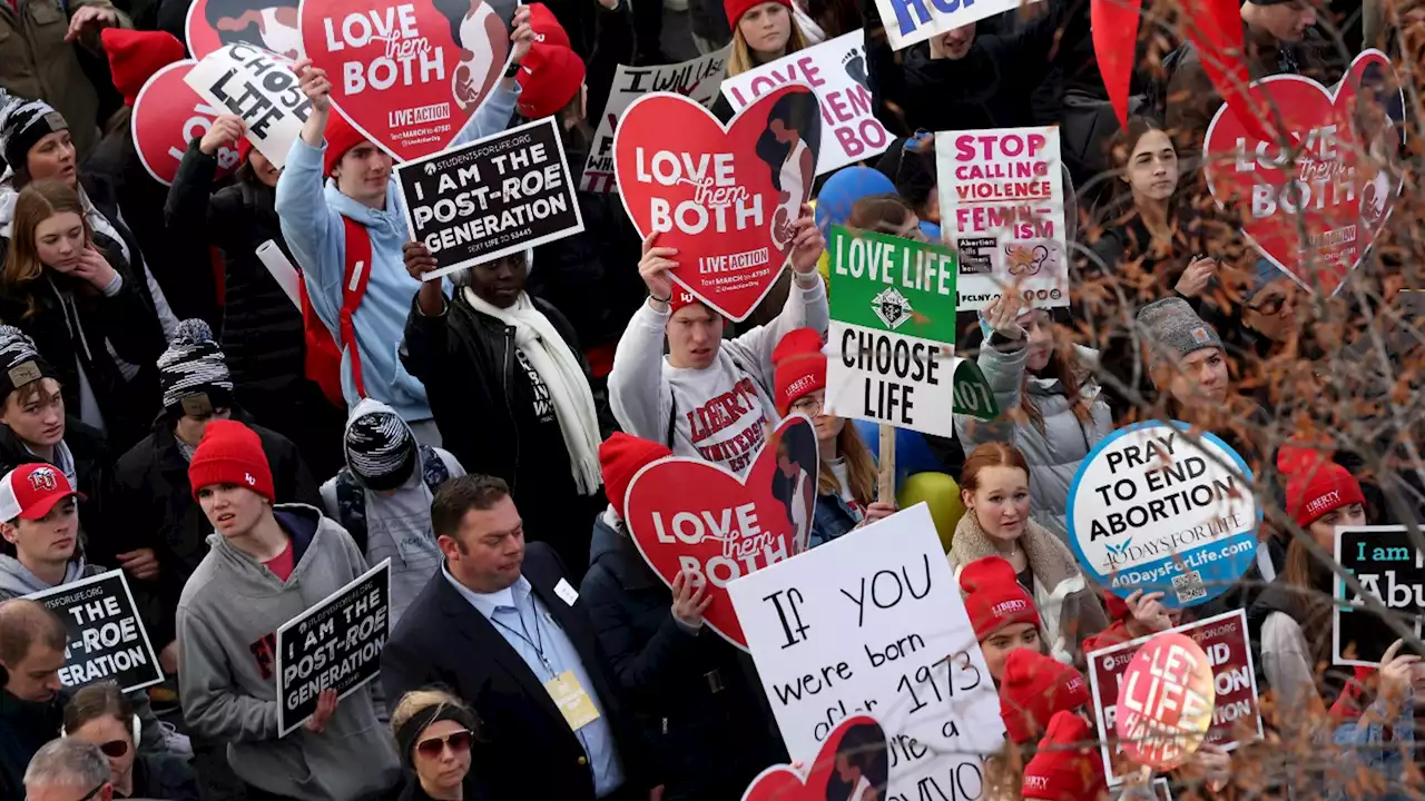 Los detractores del aborto en Estados Unidos avisan: 'La lucha no ha acabado'