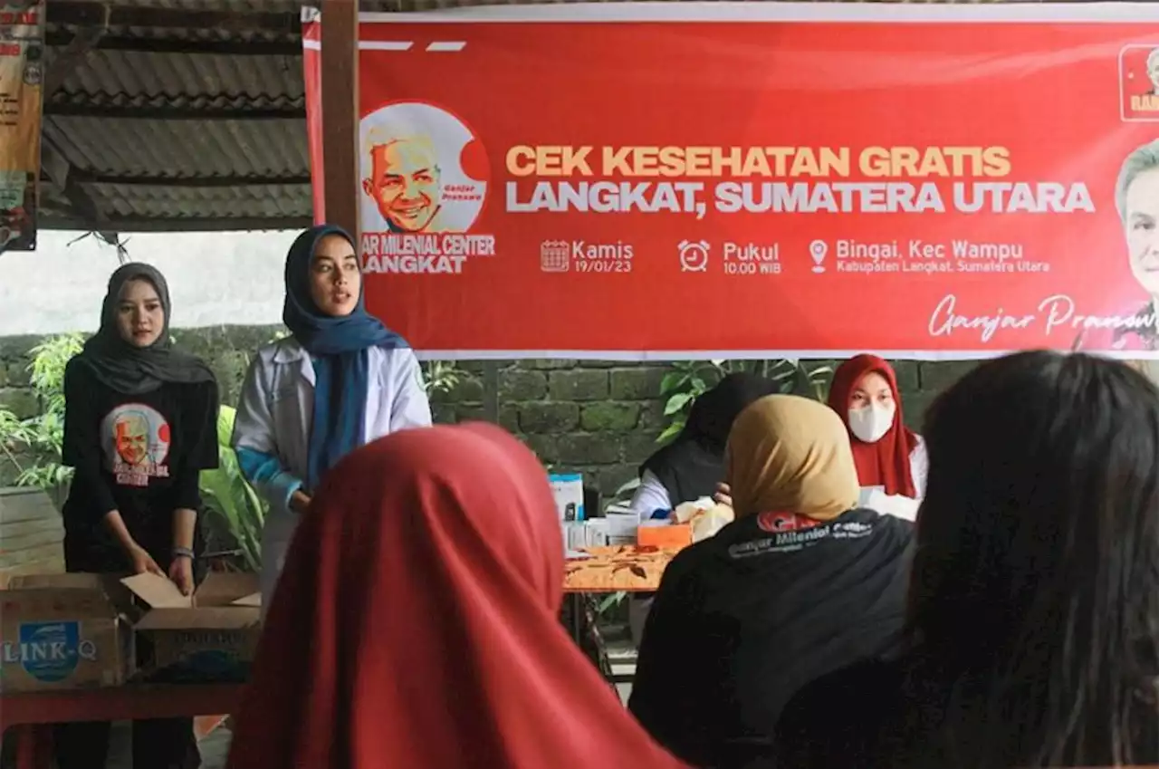 GMC Gelar Pengobatan Gratis dan Bagi-bagi Vitamin di Langkat