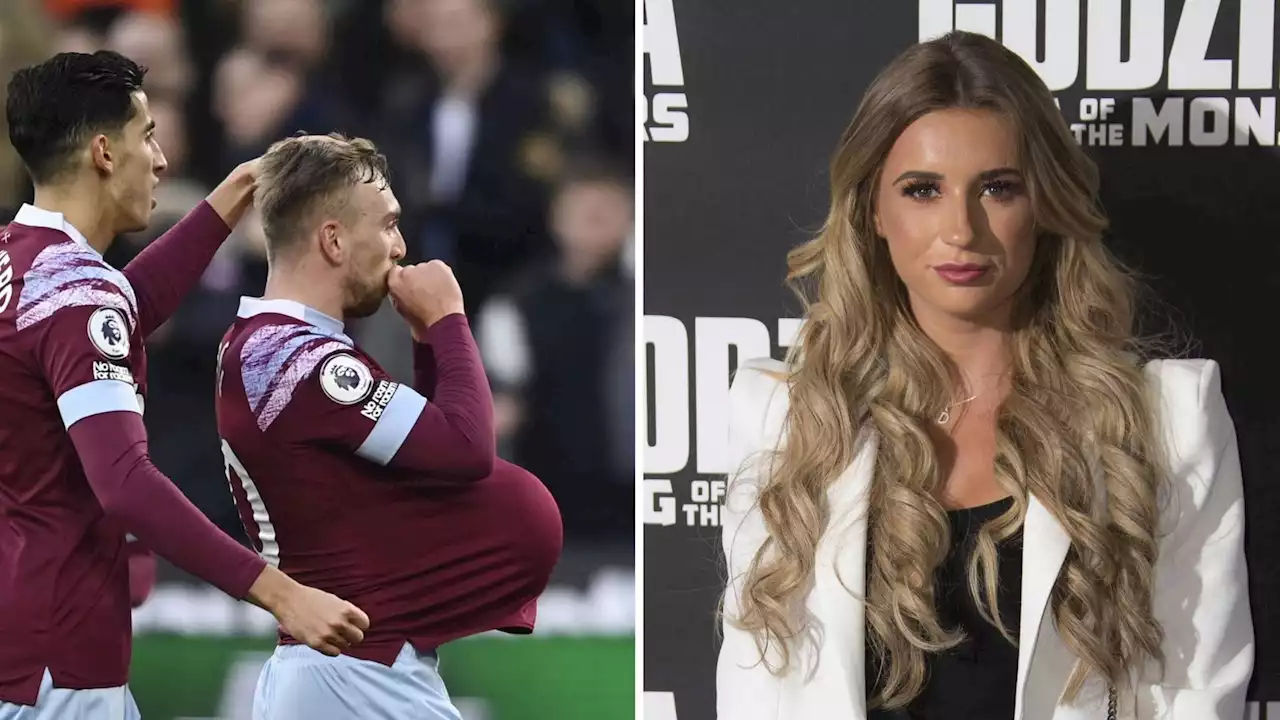 Dani Dyer reveals she is expecting twins and Jarrod Bowen celebrates with double for West Ham