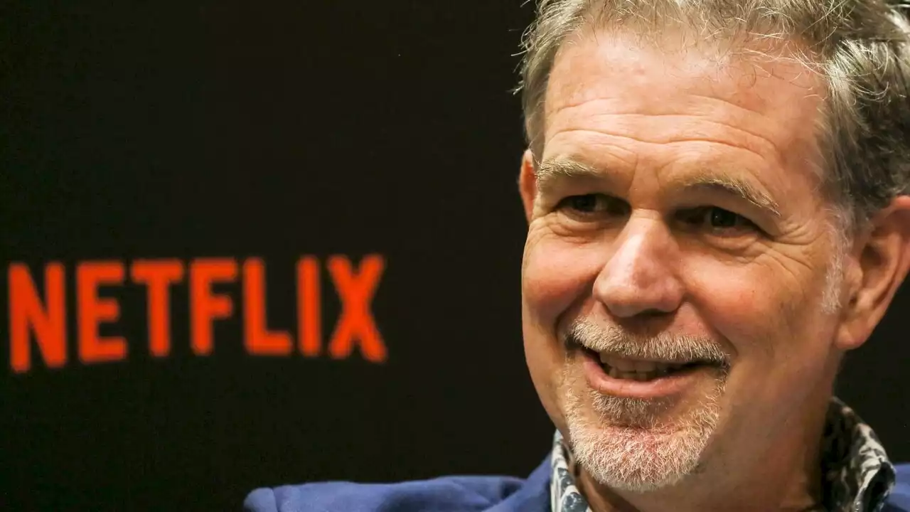 Netflix co-founder Reed Hastings steps down as CEO