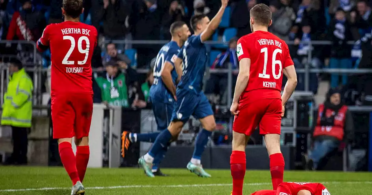 Bundesliga: Vierter Heimsieg in Folge - Bochum stößt Hertha tiefer in den Keller