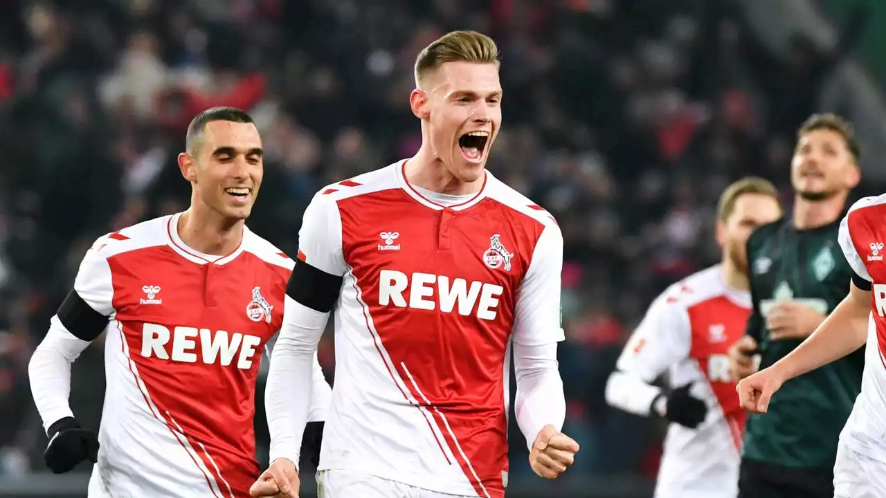 Fußball-Bundesliga: Köln führt Werder vor - Tigges überragt bei Heimsieg