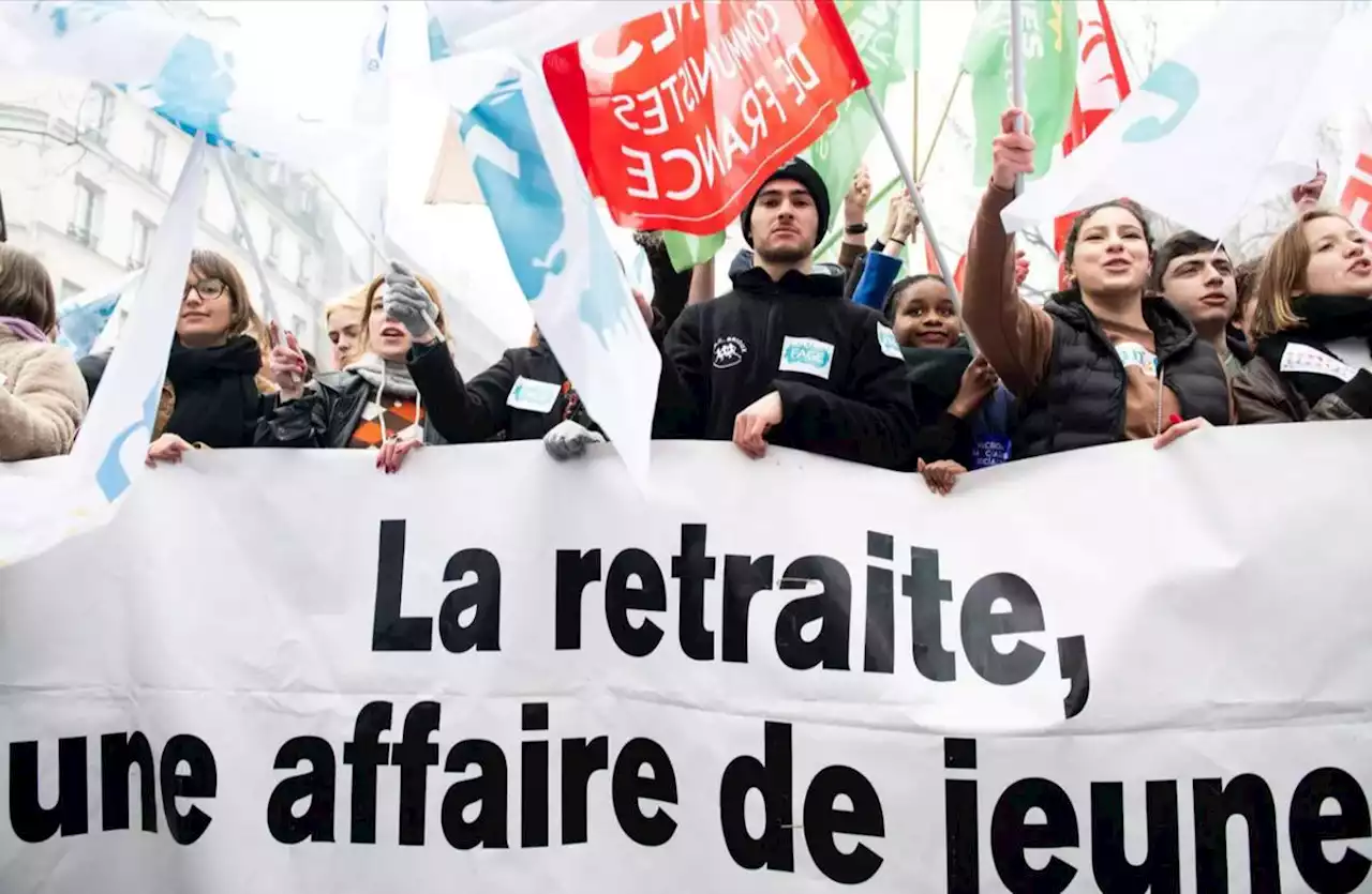 Réforme des retraites : les organisations de jeunesse soutenues par LFI défilent à Paris