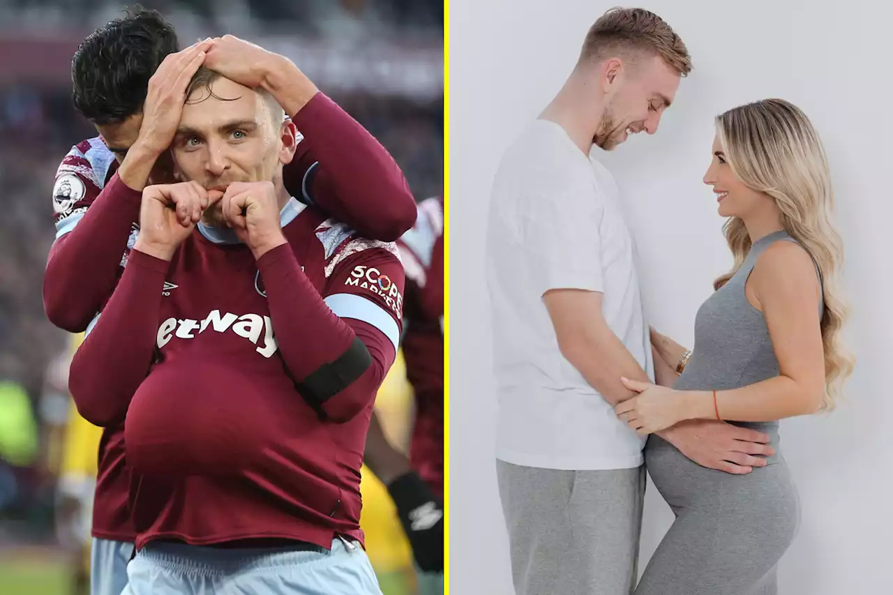 Bowen celebrates news he will become a father to twins with two goals and baby celebration