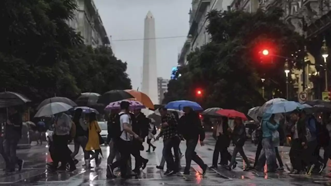 Hay alertas amarilla y naranja por tormentas en nueve provincias y la ciudad de Buenos Aires