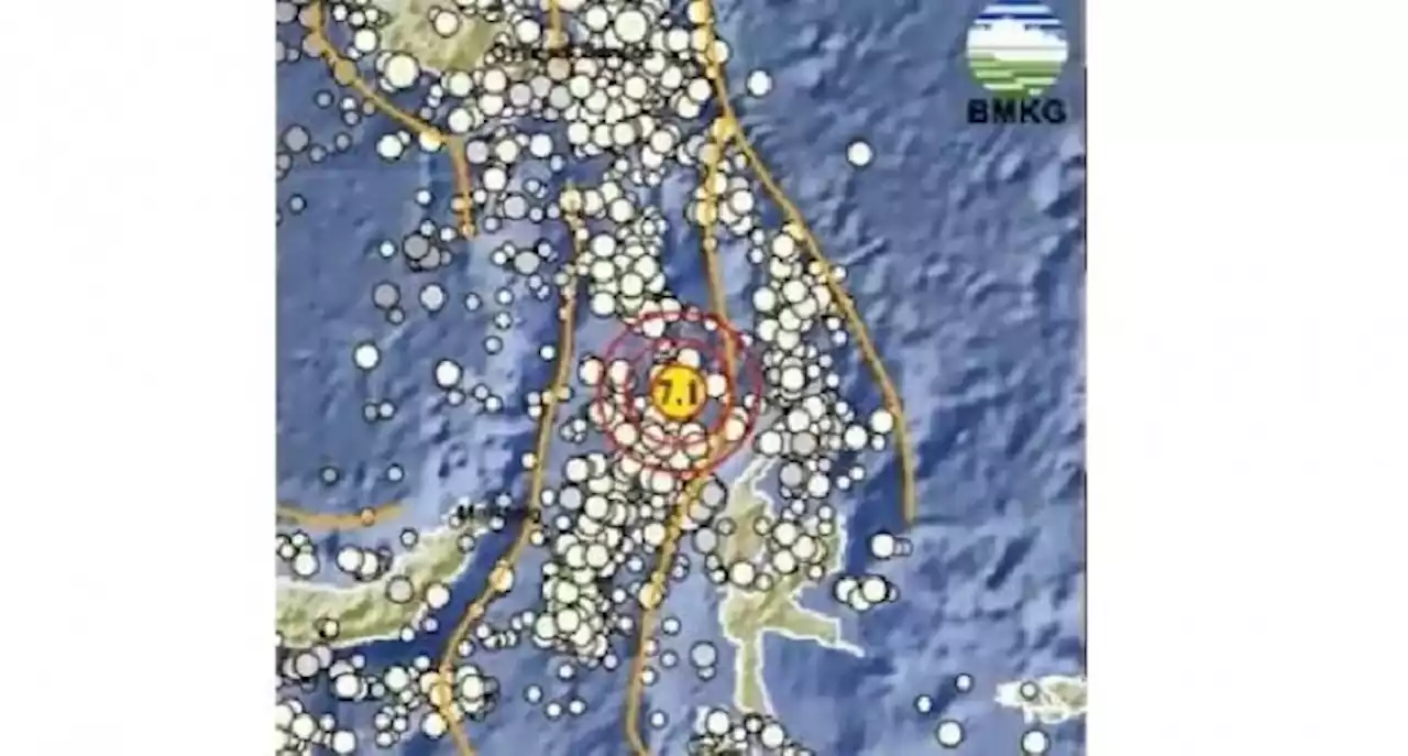 BMKG Rekam 109 Gempa Susulan di Selatan Melonguane Sulawesi Utara