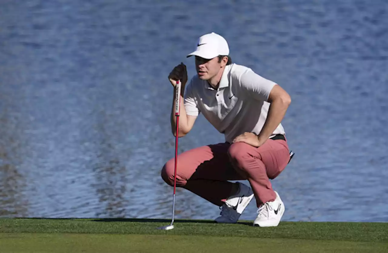 Rookie Thompson swoops for three eagles to lead Rahm at PGA American Express