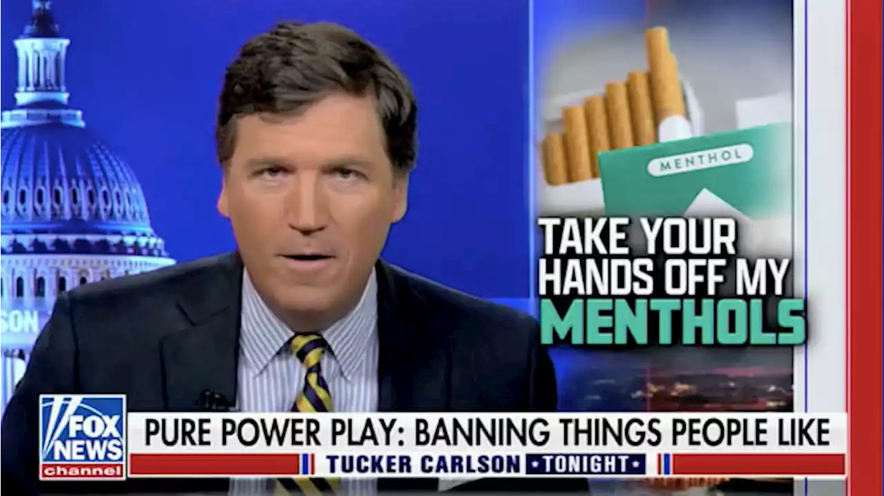 Tucker Carlson: Nicotine ‘Frees Your Mind’