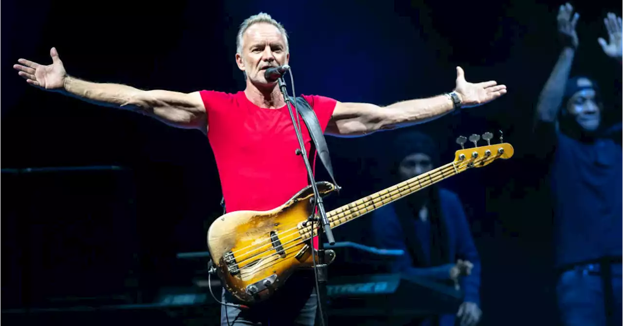 Microsoft hosted Sting gig at Davos