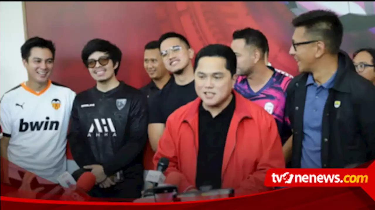 Daftar Anak Muda yang Mendukung Erick Thohir Menjadi Ketua Umum PSSI