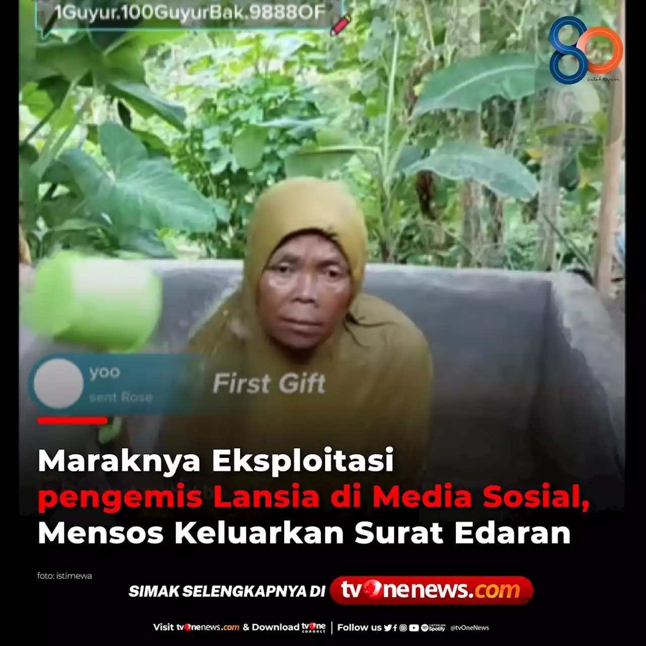 Maraknya Eksploitasi pengemis Lansia di Media Sosial, Mensos Keluarkan Surat Edaran Ini