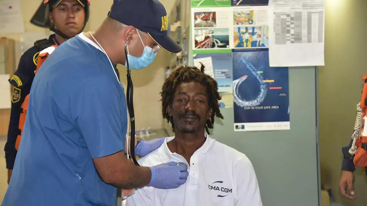 He was lost at sea for 24 days. Ketchup, seasoning and rainwater helped him survive.