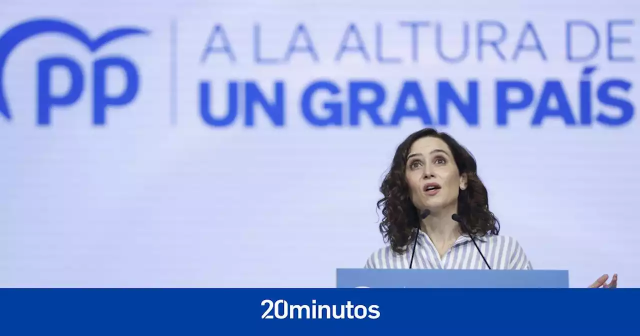 Ayuso aventura que un 'éxito rotundo' del PP en mayo será 'el fin irremediable del sanchismo'