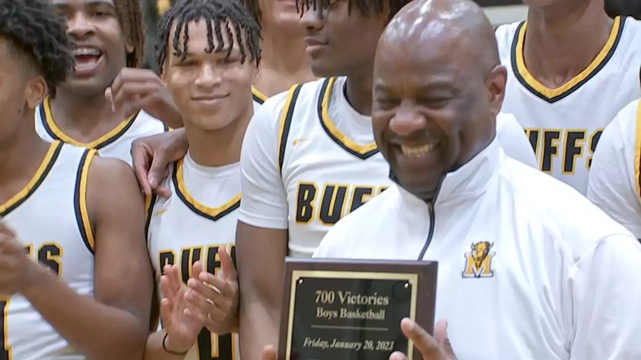 Career milestones reached during big win for Fort Bend Marshall basketball coach & player