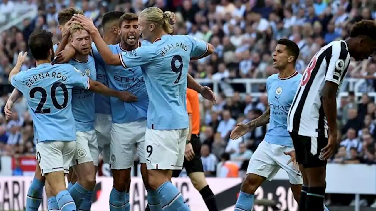 Os onzes do Manchester City-Wolverhampton: quatro portugueses titulares, seis no banco (Inglaterra)