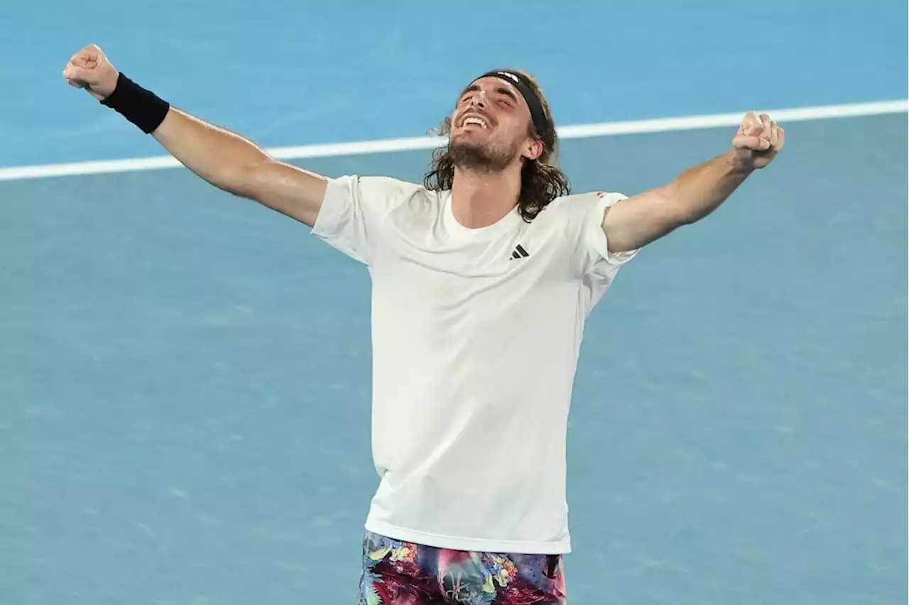 Tsitsipas evita la remontada y está en cuartos de final del Abierto de Australia