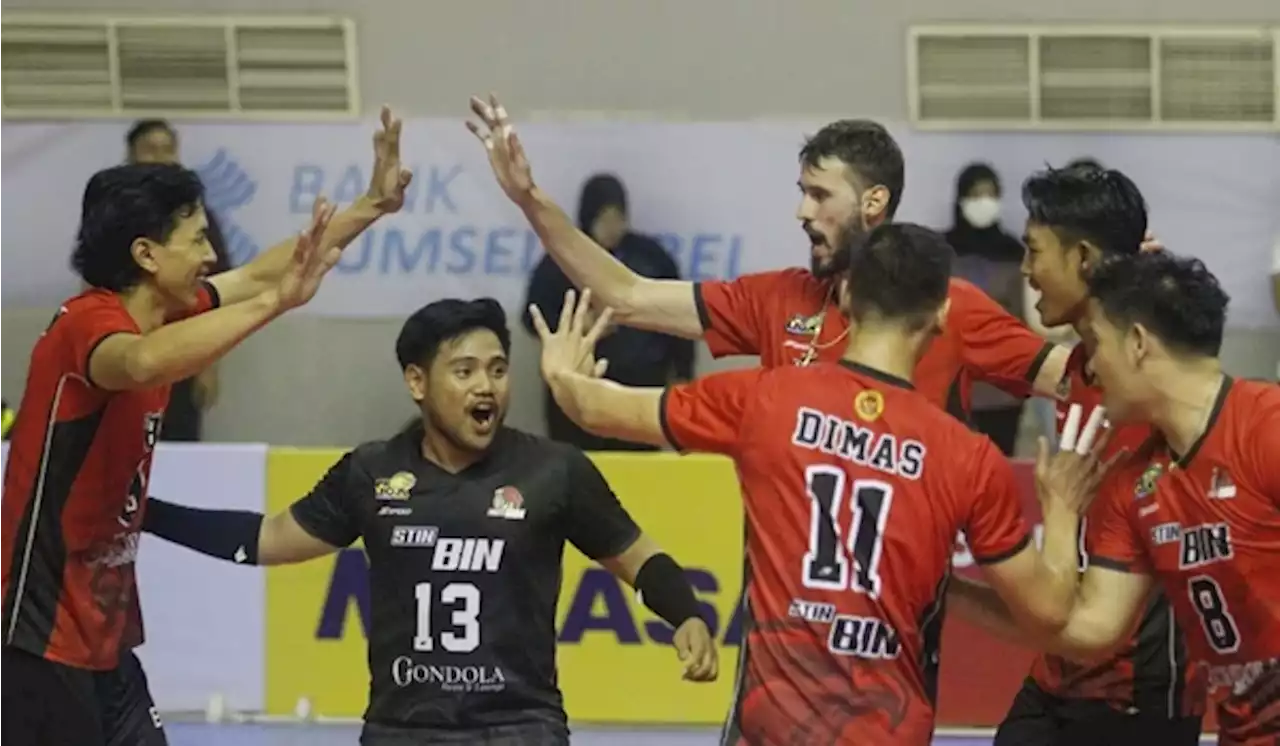 STIN BIN Tutup Laga Putaran I Proliga dengan Taklukkan Samator