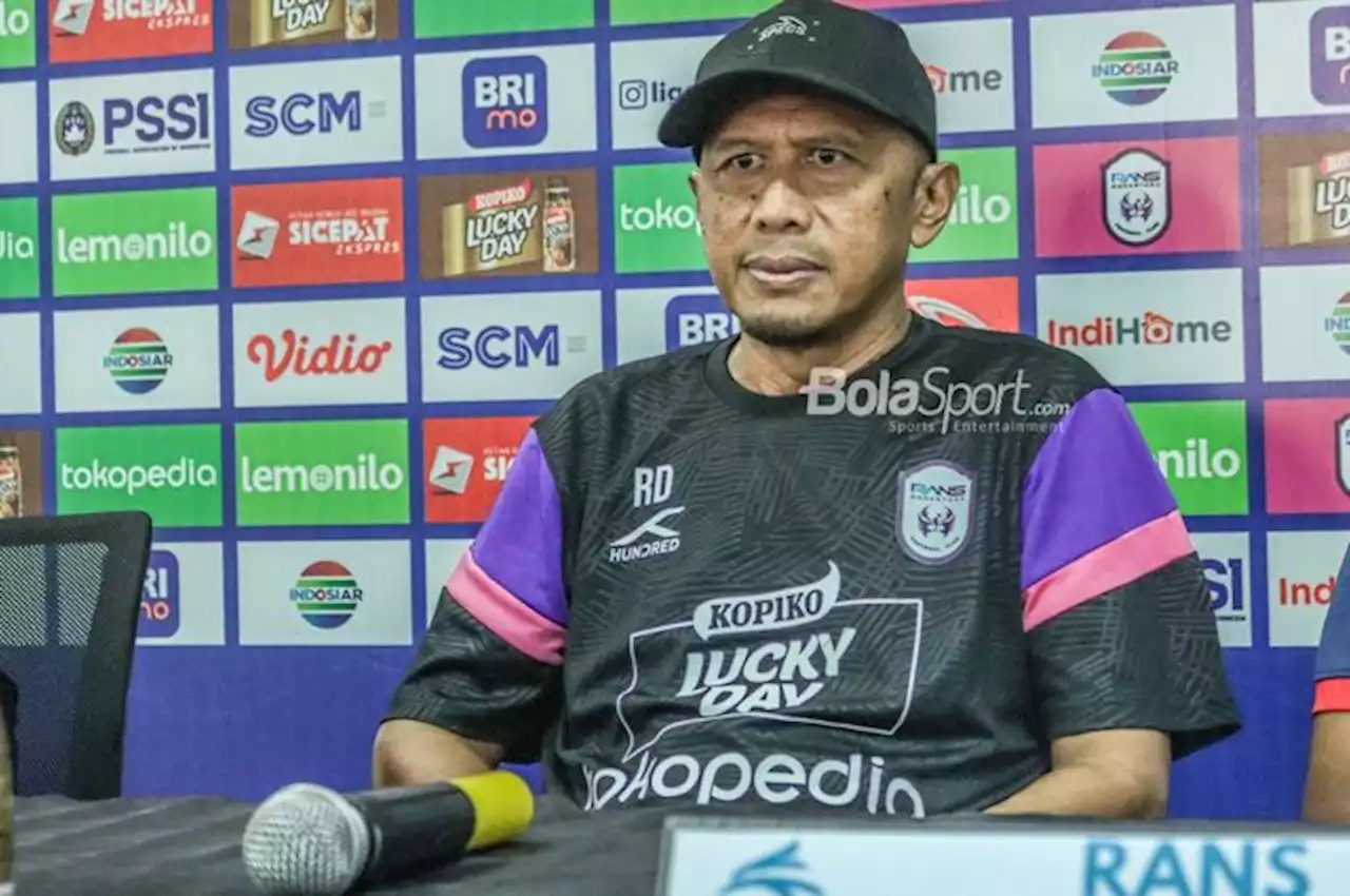 RANS Nusantara FC Kembali Kalah, Rahmad Darmawan: Itu Tanggung Jawab Saya - Bolasport.com