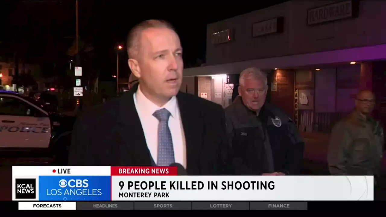 Monterey Park mass shooting: 10 killed, 10 injured after Lunar New Year festival, shooter at large