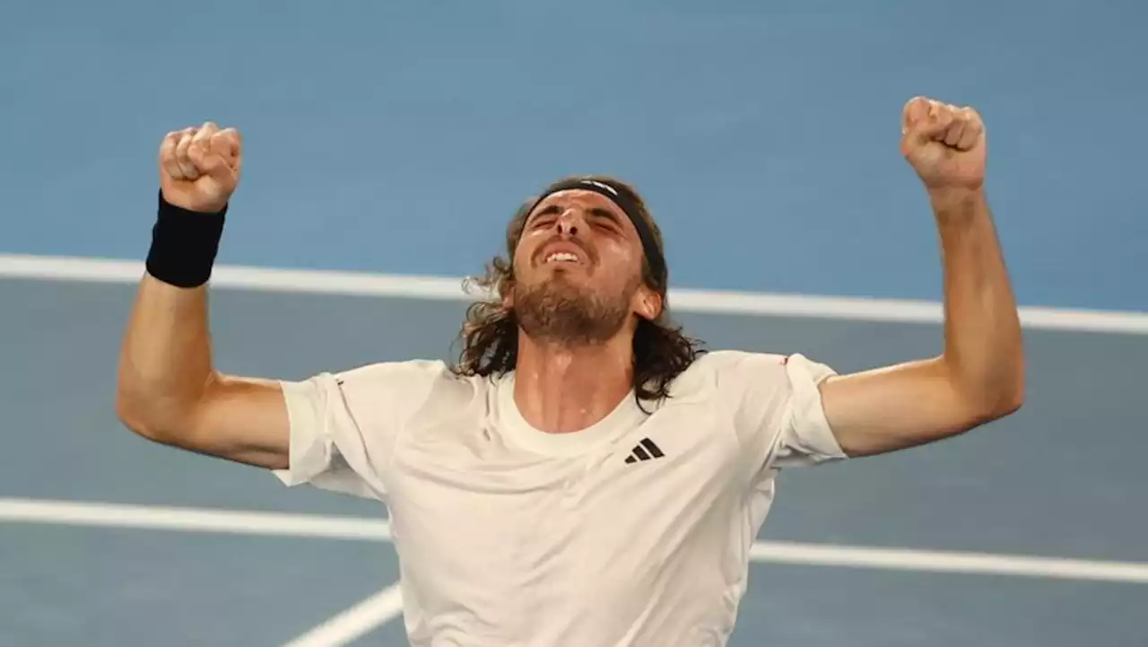 Greek Tsitsipas feels at home in Melbourne