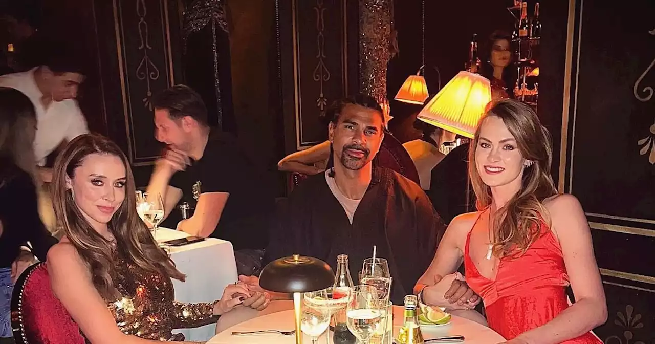 David Haye addresses Una Healy 'throuple' rumours as he speaks out on romance